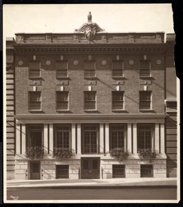 Le club Phi Gamma Delta, 44 West 44th Street, New York, 1919